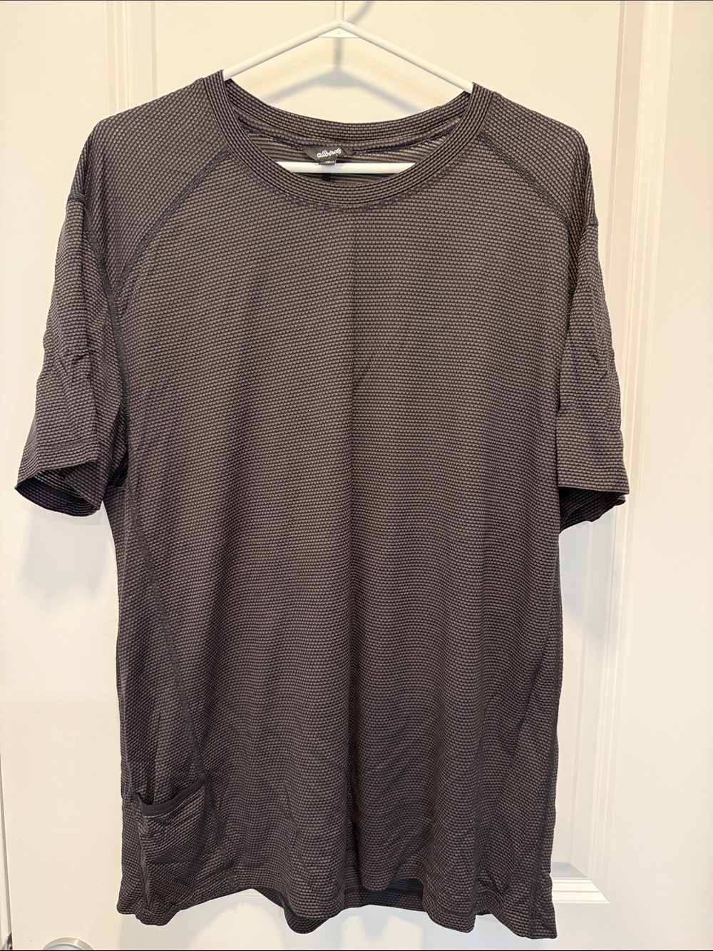 allbirds Men's Short Sleeve Crew Tee in Charcoal